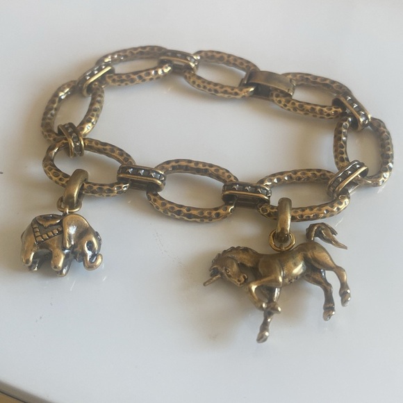 Kendra Scott Chain Link Necklace NWT. Vintage Gold - Picture 6 of 6